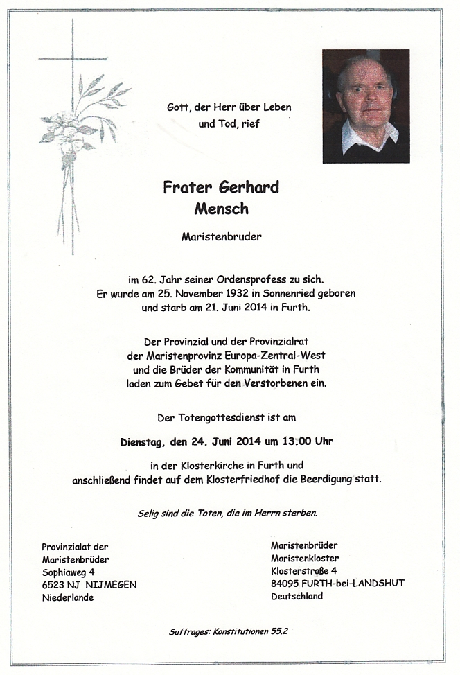 FraterGerhardMensch